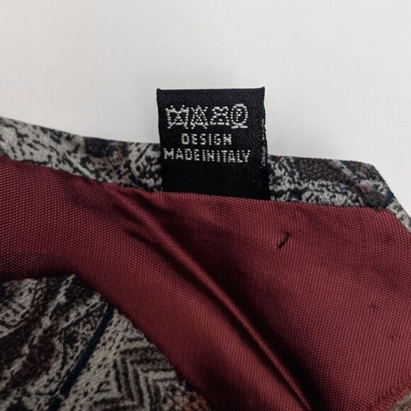 Vintage Neck Tie Disney Mickey Unlimited Donald Duck Mickey Grandpa Sweater 90s - Picture 7 of 7